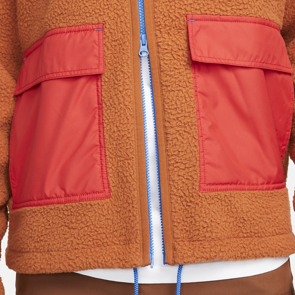 Nike Sportswear Sport Essentials+ Men's Fleece Full-Zip Jacket - Picture 14 of 16